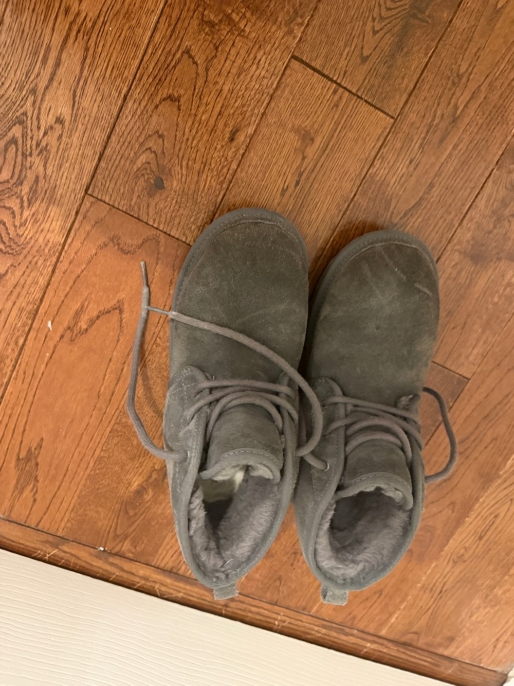UGG Charcoal Suede Ankle Boot